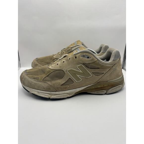 New Balance 990v3 Made In USA Beige Men Size 12 4E main image 12